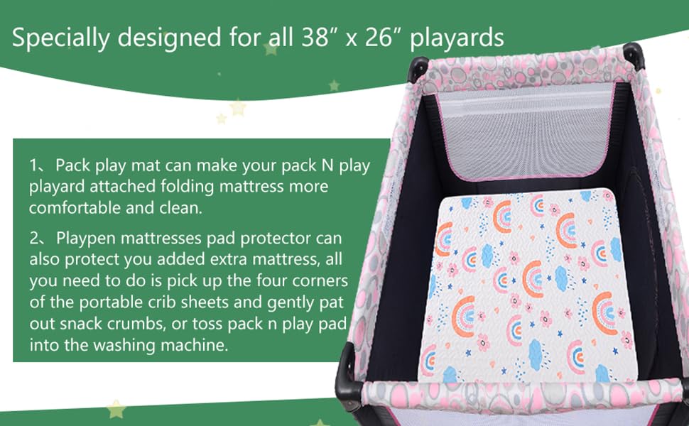 playard padded sheets