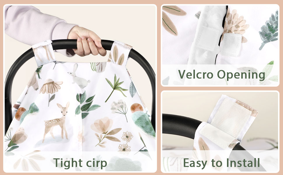 infant carseat cover
