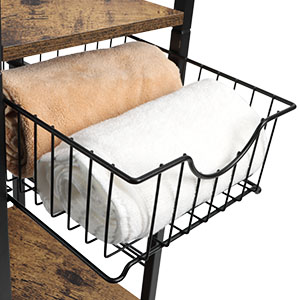 Bathroom Shelf Freestanding Bathroom Storage Cabinet with Drawer Toilet Paper Storage Stand
