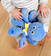 Baby Einstein Octoplush Musical Octopus Stuffed Animal Plush Toy, Age 3 Month+, Blue, 11"