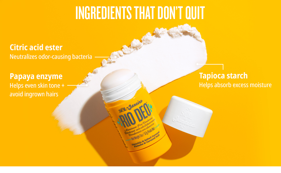 Ingredients that don't quit