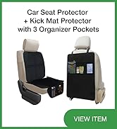 seat protector under baby car seat, seat protector for car seat, Seat Protector, Back Seat Protecto