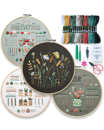 embroidery kit beginner