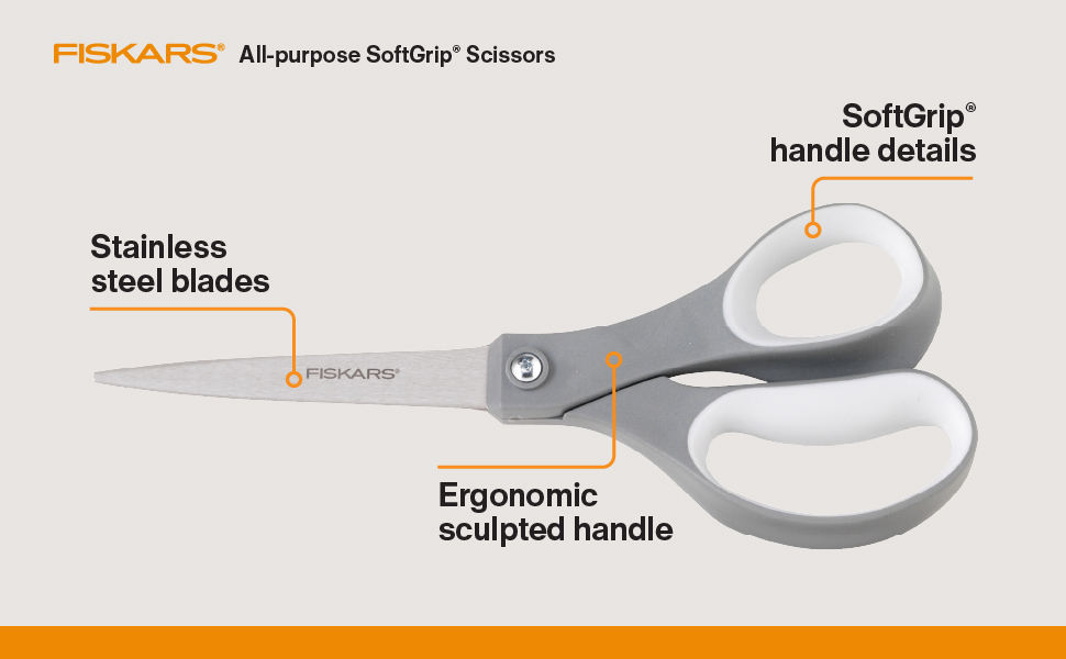 stainless steel scissors, all-purpose scissors
