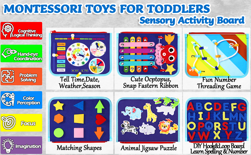 montessori busy board 1-2