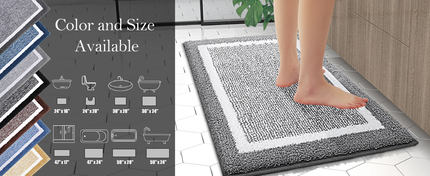 bathroom rug
