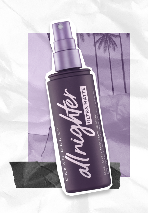 all nighter setting spray urban decay makeup longwear natural finish