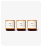 SALT & STONE Candle Trio