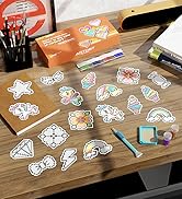 ARTDOT Diamond Painting Sticker Kits for Kids, Arts and Crafts Toys Gift for Girls and Boys Ages ...