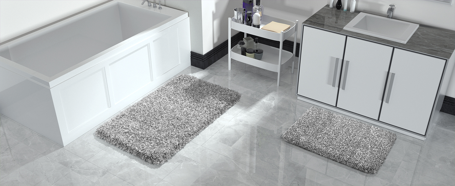 fluffy bathroom rugs