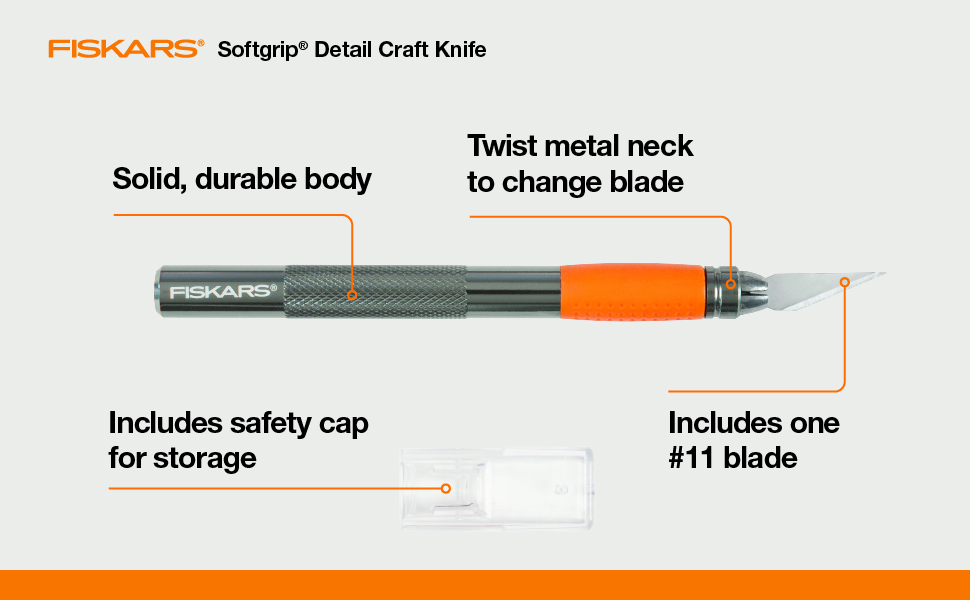 exacto knife, soft grip detail craft knife
