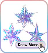 Iridescent Snowflake Ornament Hanging Decorations - GREATRIL Snowflakes Star for Christmas/Frozen...