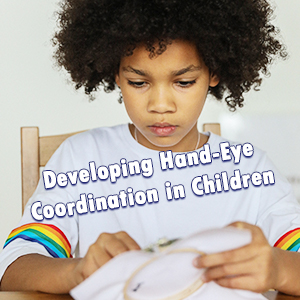 embroidery hand-eye coordination children