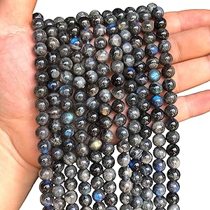 Labradorite beads