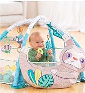 Infantino 4-in-1 Sloth Jumbo Baby Activity Gym & Ball Pit - Combination Baby Activity Gym and Bal...