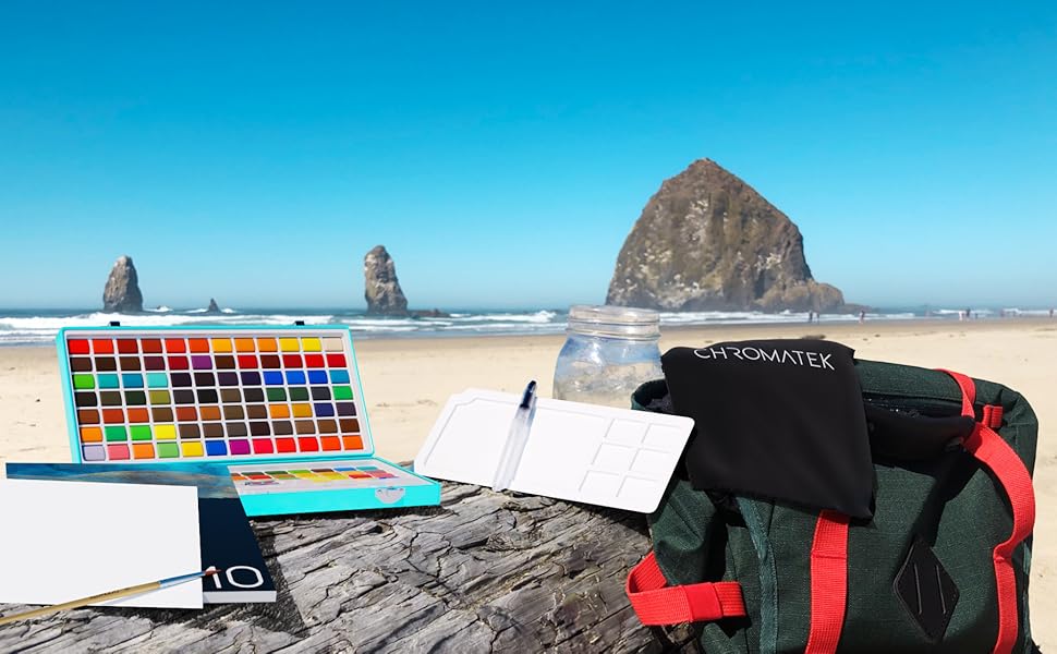 Watercolor travel kit