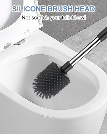 Silicone Toilet Bowl Brush