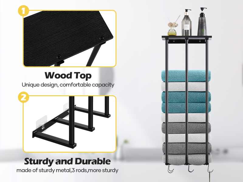 towel racks for bathroom