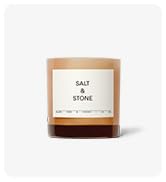 SALT & STONE - Black Rose & Vetiver Scented Candle. Made with Natural Coconut