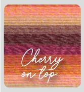 The link to the Cherry on Top multicolor Ferris Wheel Yarn listing.