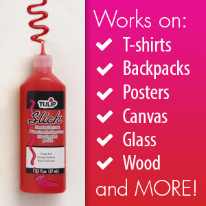 Fabric Paint, Tulip, 3D Paint, Dimensional Paint