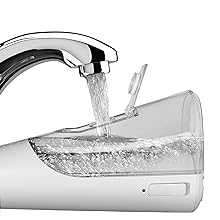 Filling Water Reservoir -  White Cordless Pulse Water Flosser WF-20CD010