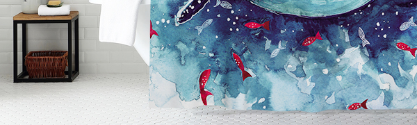 cat shower curtain