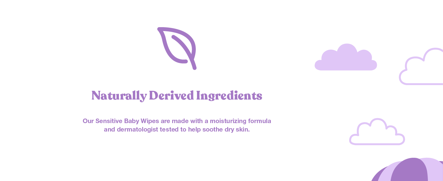 amazon elements sensitive baby wipes are made with a moisturizing formula for dry skin