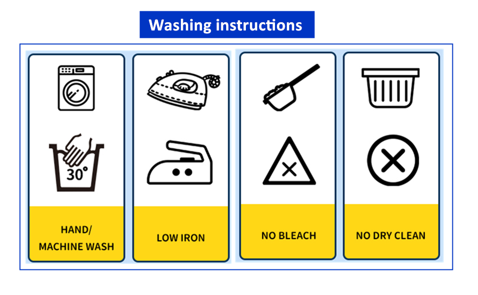 washing instructions