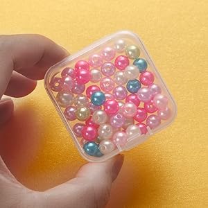 Mini Clear Bead Storage