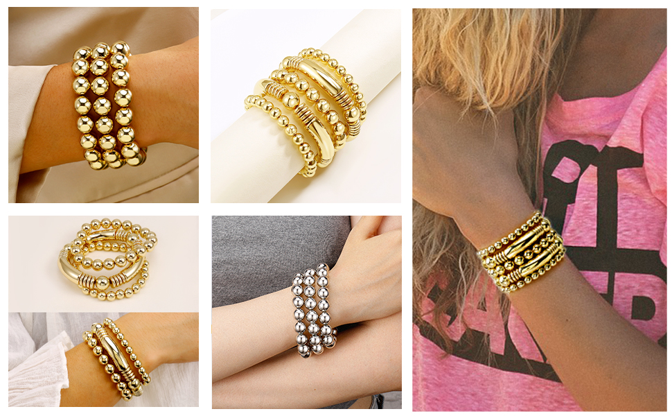 Gold Bangles Bracelet for Women