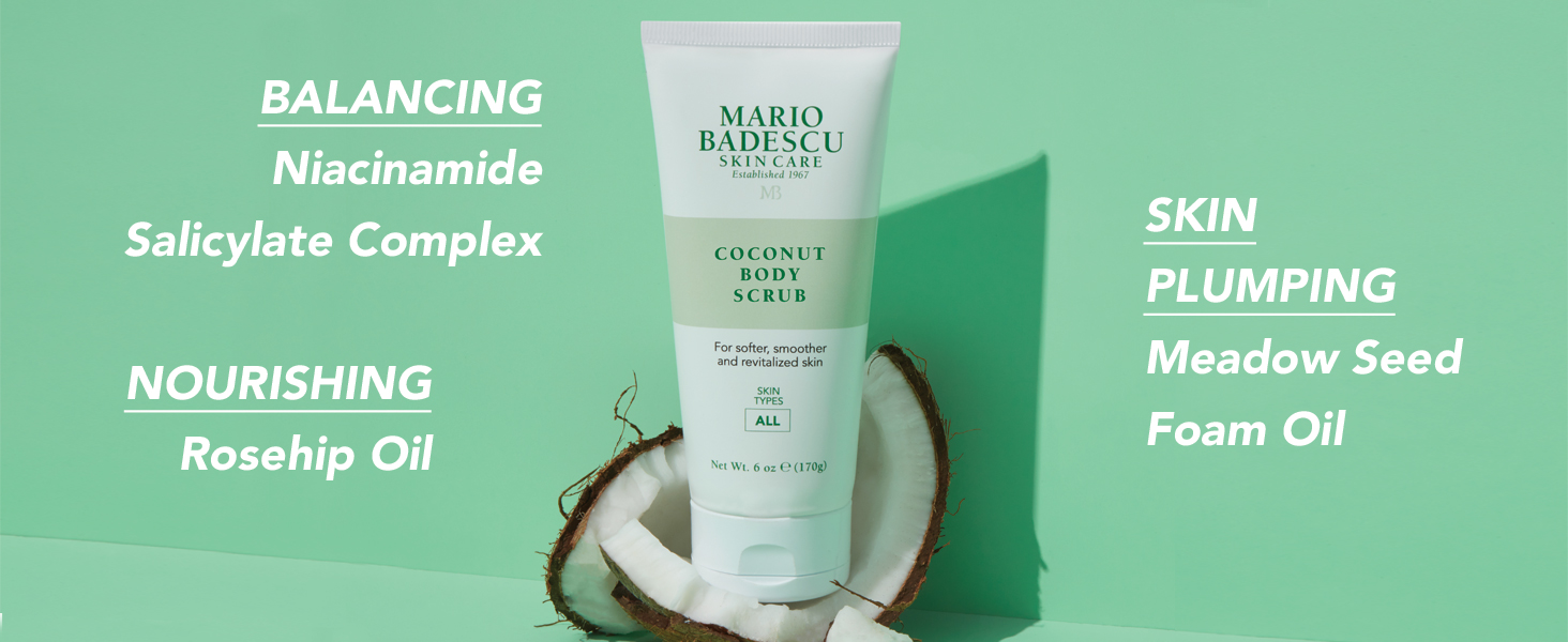 coconut body scrub