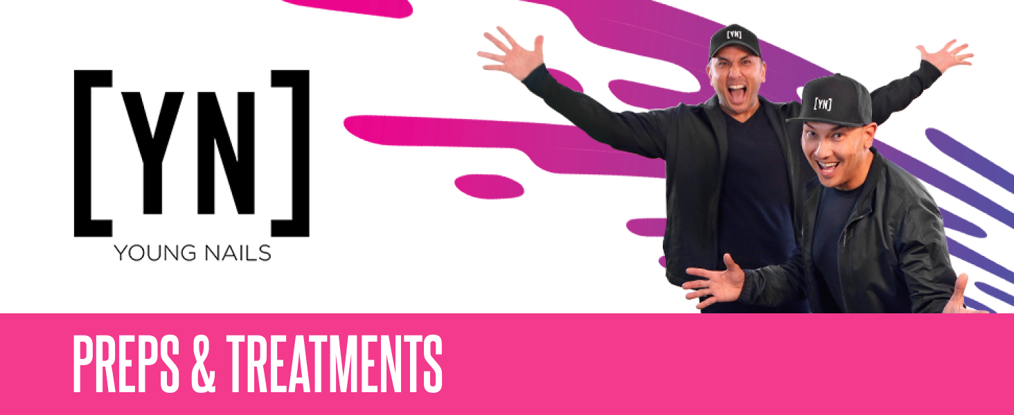 young nails preps and treatments