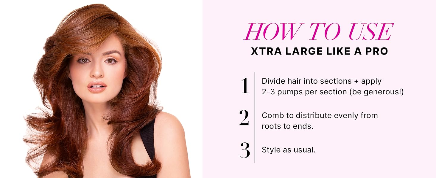 How to use Xtra Large Bombshell Volumizer Like a Pro