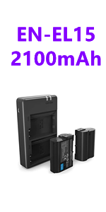 nikon en el15 camera batteries