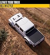 TruXedo Lo Pro Soft Roll Up Truck Bed Tonneau Cover | 573301 | Fits 2020 - 2023 Chevy/GMC Silvera...