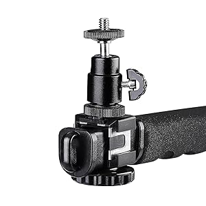 connect the swivel adapter