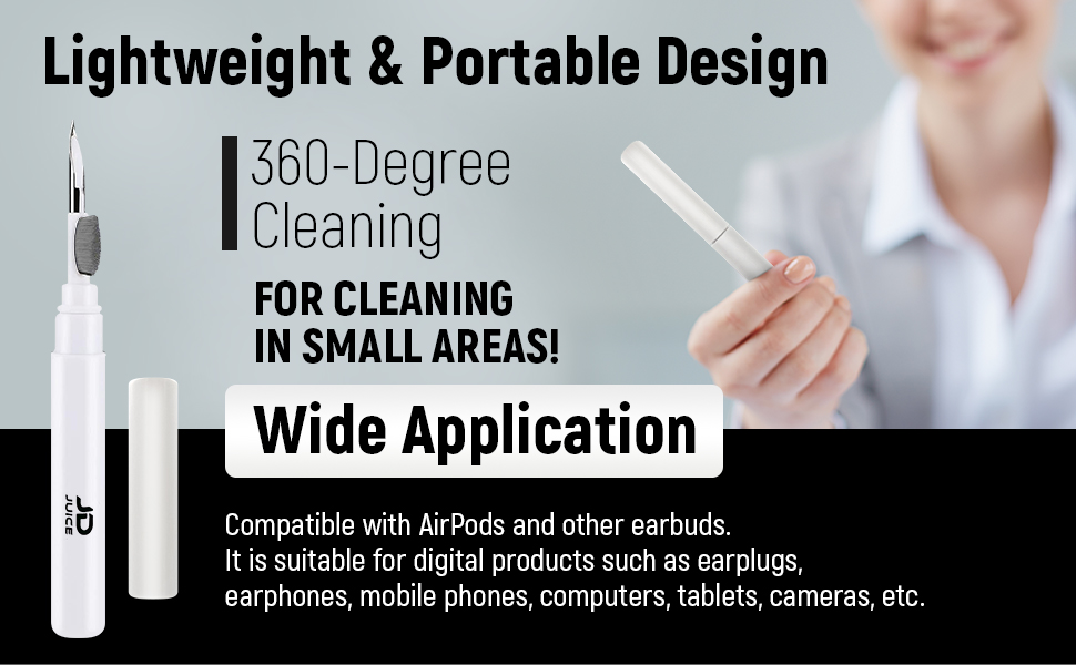 lightweight & portable design