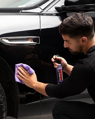 Man cleaned his truck with Fortify Quick Coat