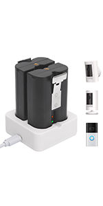 2pack ring battery with station