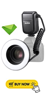 GODOX MF-R76 Macro LED Ring Flash Speedlite
