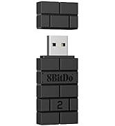 8Bitdo Wireless USB Adapter 2 for Switch/Switch OLED, Windows, Mac & Raspberry Pi Compatible with...