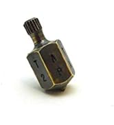 TEETOTUM | GAMBLING TOP - BRASS SPINNING TOP- GIFTS FOR MEN - BAR DRINKING GAME