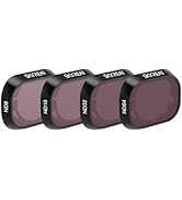 SKYREAT ND Filters Set for DJI Mini 4 Pro Accessories,4 Pack-(ND8, ND16, ND32, ND64)