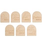Pearhead Arch Milestone Props, Reversible Photo Props, Baby Growth and Pregnancy Growth Cards, Ge...