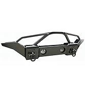 Rampage Front Recovery Bumper with Stinger | Steel, Textured Black | 88510 | Fits 2007 - 2018 Jee...