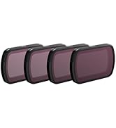 Skyreat ND Filters Set for DJI Osmo Pocket 3 Accessories -4 Pack (ND8/ND16/ND32/ND64)