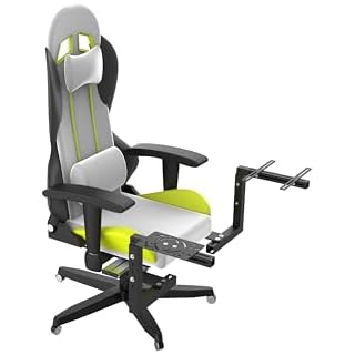Avisiri Universal Games Chair Mount for Flight Sim Game Joystick, Throttle and Hotas Systems Compatible with Logitech X56, X52, X52 Pro, Thrustmaster T-Flight Hotas, A10C Hotas Warthog, T.16000M, TCA