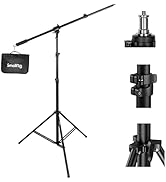 SmallRig Aluminum Light Stand 110"/9.2ft/280cm, Adjustable Photography Air-Cushioned Tripod Stand...