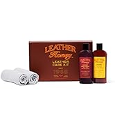 Leather Honey Complete Leather Care Kit Including Leather Conditioner (8 oz), Leather Cleaner (8 ...